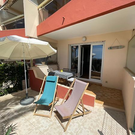 "Les Palmiers" Studio Spacieux Vue Mer Terrasse & Parking Сен Сир сюр Мер Екстериор снимка